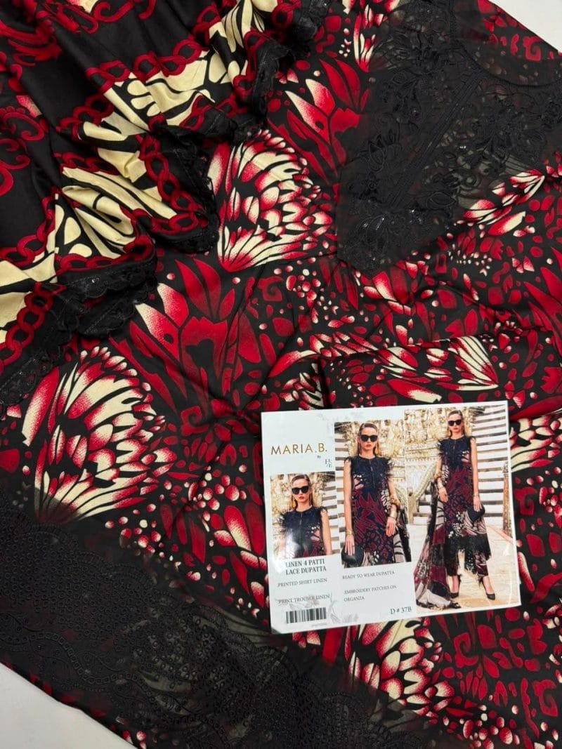 Winter Linen with Ready to Wear Dupatta D-37B